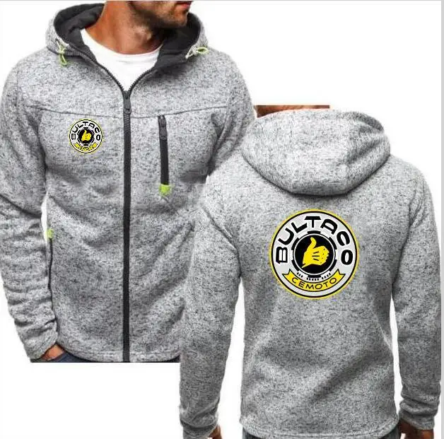 

2019 new men's BULTACO CEMOTO hoodie sweatshirt print headdress hoodie hip hop street jacket clothing size extra large 3XL