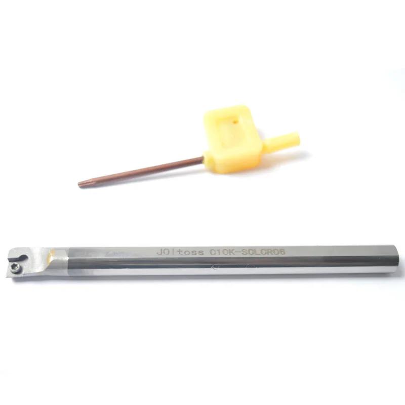

C10K-SCLCR06 Solid Carbide Lathe Inner Turning Tool Boring Bar For CCMT0602 Set
