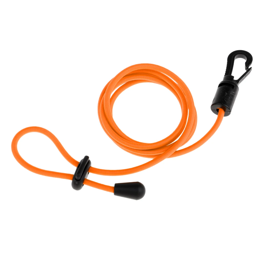 Nylon + Rubber Kayak Safety Rod Leash Fishing Rod Paddle Leash Lanyard Accessories Safety Kayak Canoe Tie Rope Accessories