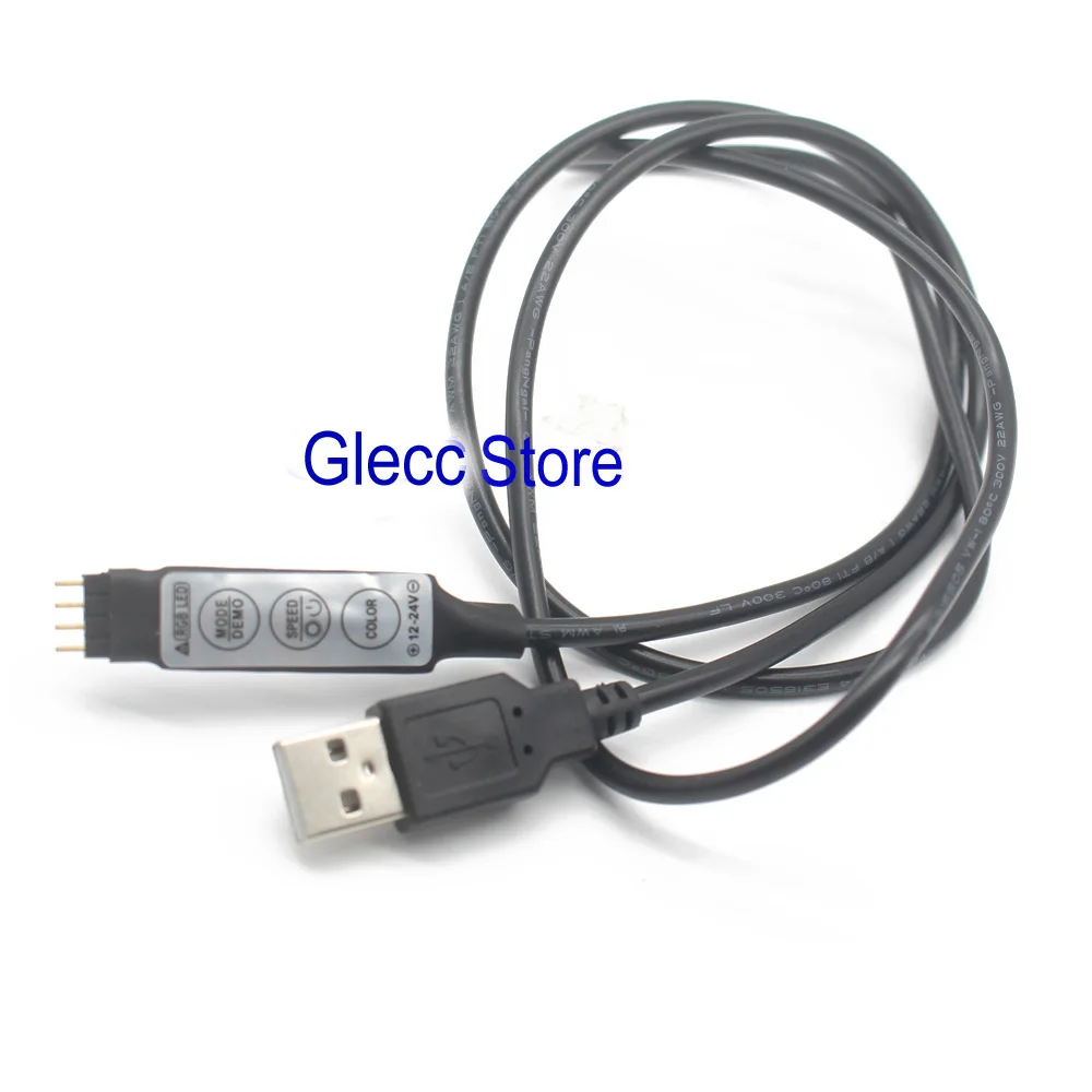 DC 5V светодиодный RGB Controller Mini 3Key 4Pin пульт дистанционного управления диммер для SMD