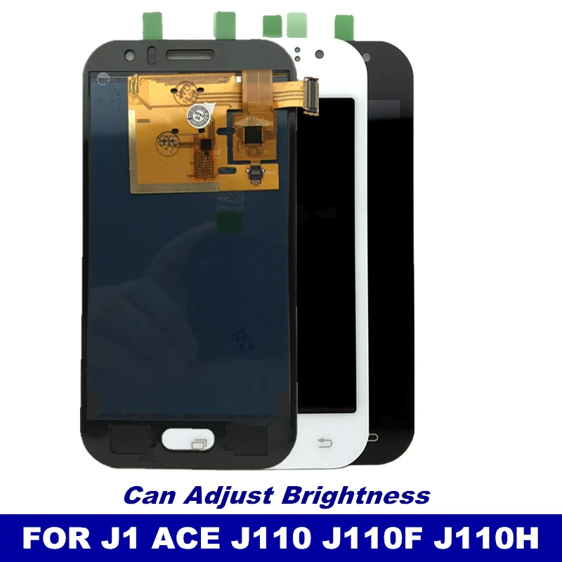

Tested Working LCD Replacement For Samsung Galaxy J1 Ace J110 SM-J110F LCD Screen Display Touch Digitizer Brightness Control