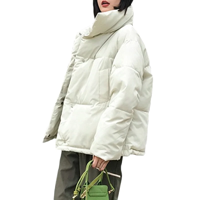US $16.06 48% OFF|Nowe damskie zimowe płaszcze damskie ciepłe puchowa kurtka bawełniana damskie koreańskie usługi chlebowe wypchane kurtki parki