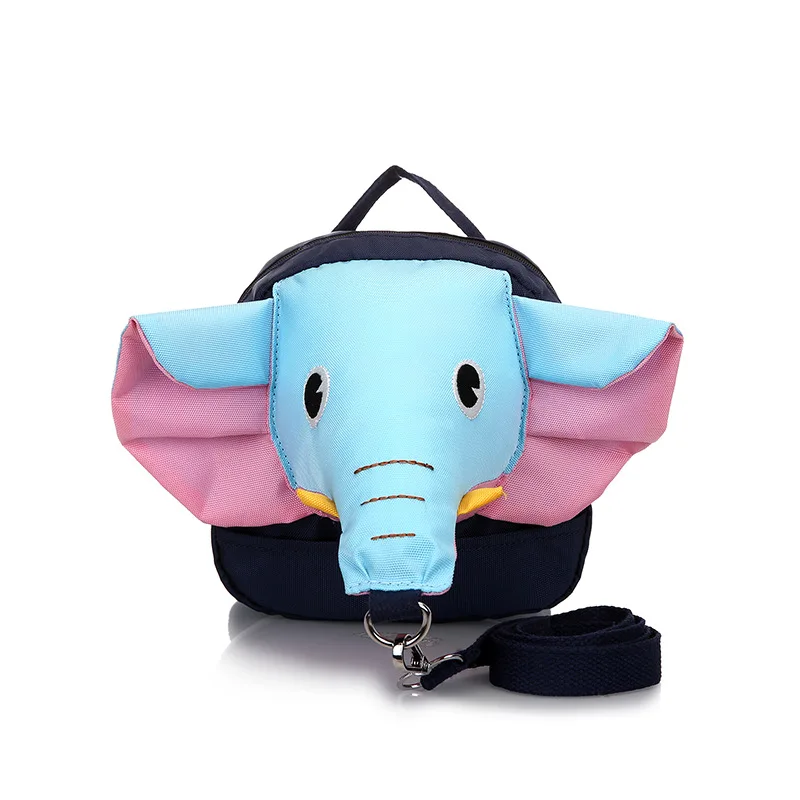 Нейлоновый ремень безопасности для детей, Детский ремень, рюкзак со слоном, дизайнерский детский прогулочный помощник, поводок безопасности для детей - Цвет: 6