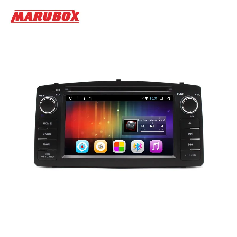 MARUBOX 2 Din font b Car b font Multimedia Player For Toyota Corolla E120 2003 2006