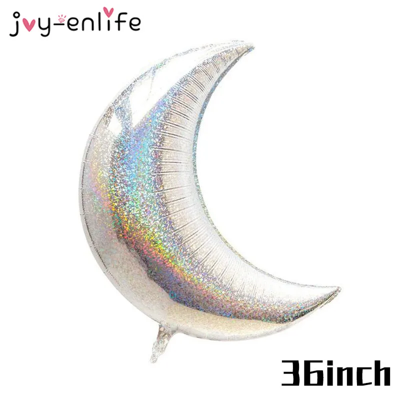 JOY ENLIFE воздушные шары для дня рождения Большая луна звезда ранние украшение