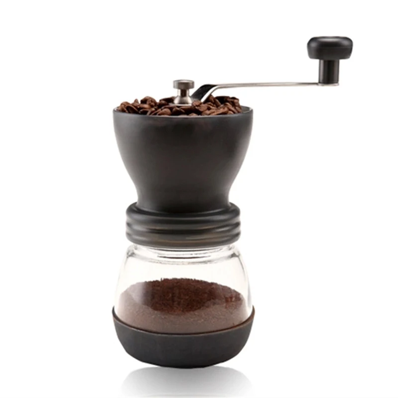 Hand Manual Coffee Maker Coffee Grinders With Ceramics Blades Stainless Steel Nuts Moedor de Cafe Coffee Machine For Home kitche (2)