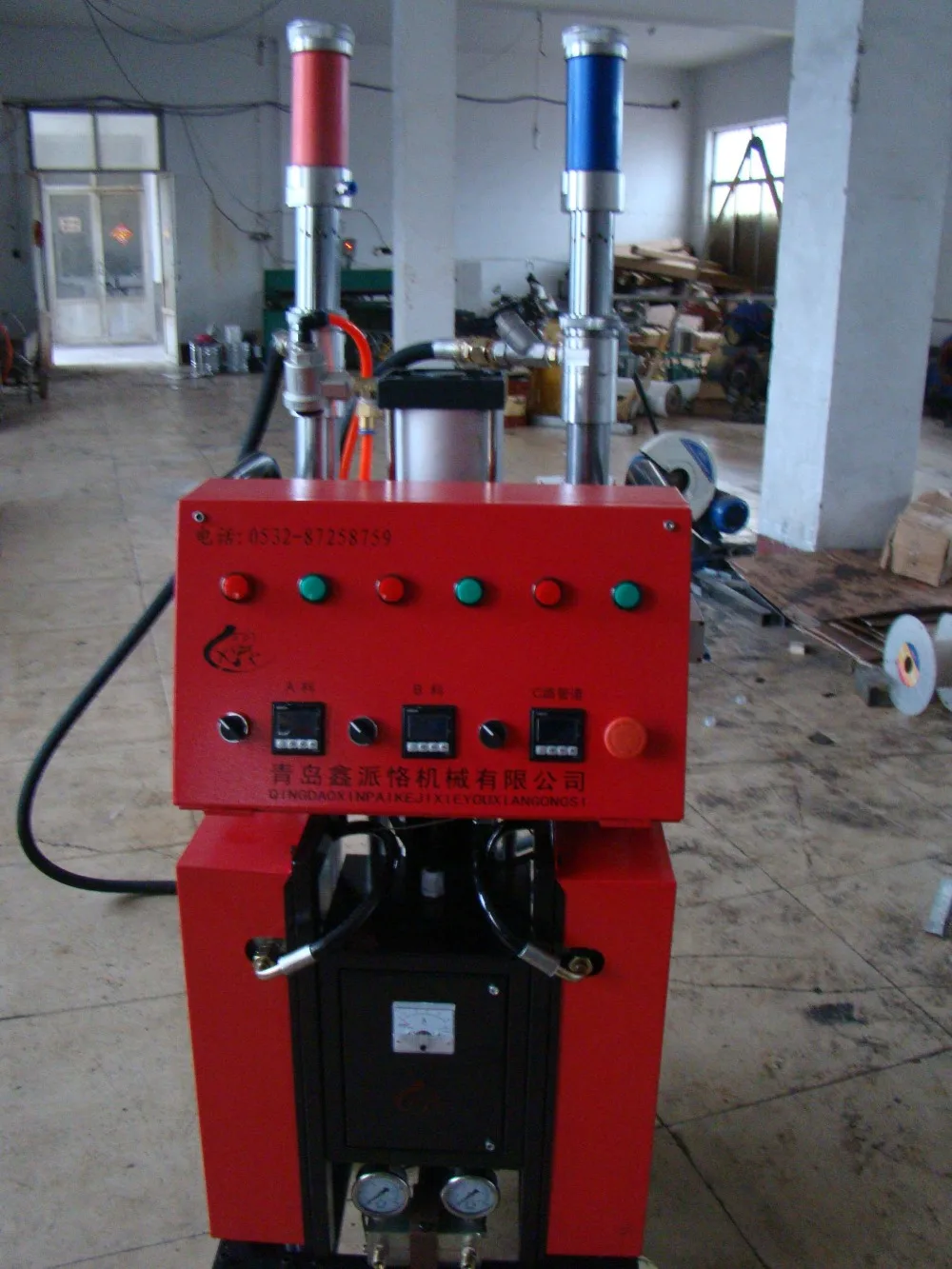 Industria Numerical Control Polyurethane Spraying Machine 220V/380V Polyurethane High Pressure Sprayer DF-II