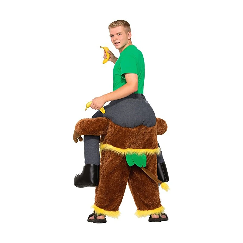 Gorilla Ride-on Animal Costumes Christmas Halloween Party Cosplay Clothes Carnival For Adult Dress Up Men Fun Horse Riding Toys Gorilla Ride-on Animal Costumes Christmas Halloween Party Cosplay Clothes Carnival For Adult Dress Up Men Fun Horse Riding Toys