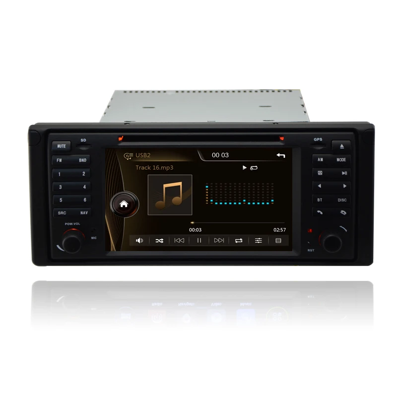 Автомагнитола с сенсорным экраном и GPS навигацией для BMW E39 520i 530i M5 Old 5 Series