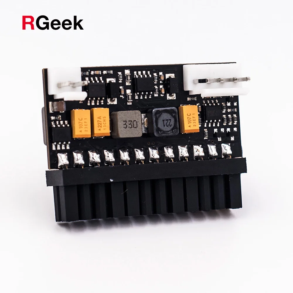 RGEEK 150W 24Pin 12V DC вход пиковый 150P выход Realan Mini ITX Pico PSU ATX PC переключатель источник