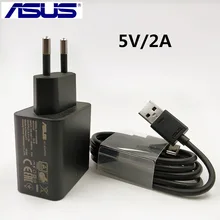 Оригинальное зарядное устройство 5V 2A ASUS Micro USB/type-C, зарядное устройство USB EU для ASUS Zenfone 2 3 Deluxe/Selfie/Max/Zoom ZD551KL ZE550ML