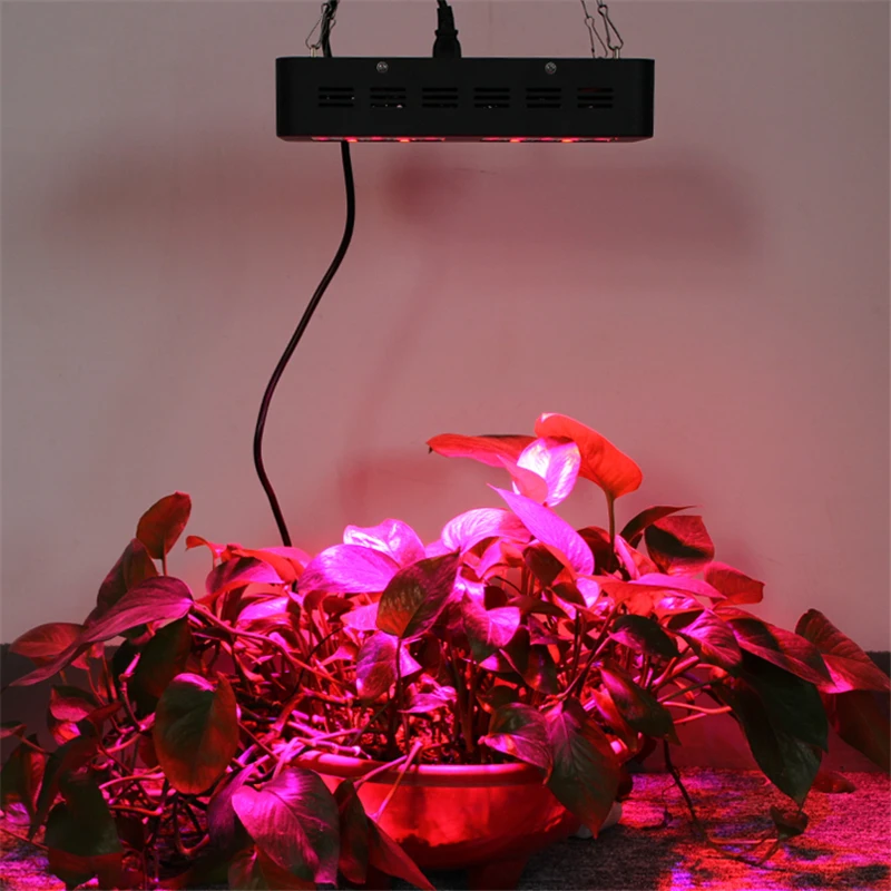 300 Вт, 600 Вт, 1800 Вт, двойной переключатель, полный спектр, светодиодный светильник для выращивания растений, фито-лампа, фитолампа для внутреннего выращивания цветов, режим цветения овощей