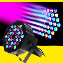 DMX Led Par 36 Вт RGB LED Par Свет Этапа Мытья Затемнения Стробоскоп Эффект Освещения Свет для Диско DJ Партии показать