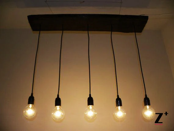 Lights Diy Hand Made Vintage 5 Edison Bulbs Chandelier Lights Diy Hand Made Vintage 5 Edison Bulbs Chandelier Lamp Suspension Coffee Bar Wood Gl