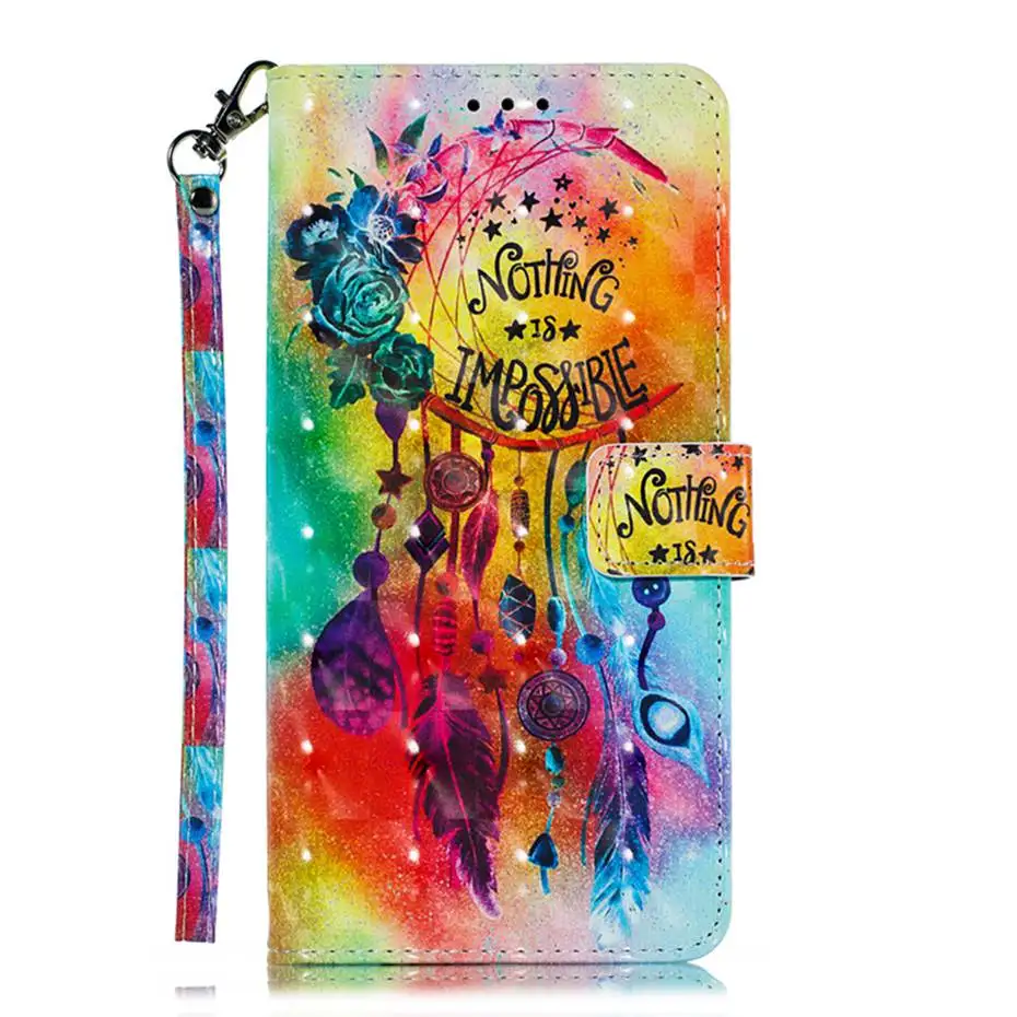 A60 Flip Wallet Case For Samsung Galaxy A60 Luxury Phone Case For Samsung Galaxy A60 A606F A606 PU Leather Cover