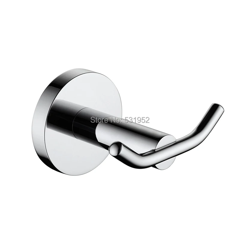 

Robe Hook Wall Hooks Nail Coat Hook Stainless Still 304 Polished Wall Mounted Clothes Hat Hooks Bathroom Accessories