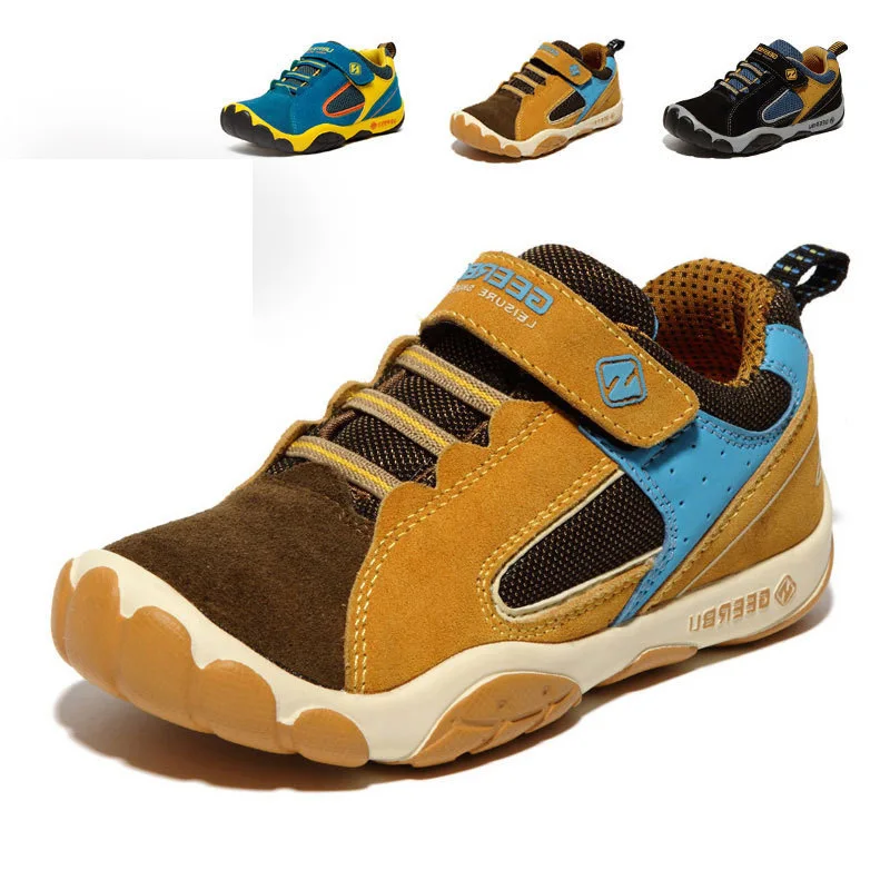 

New leather running children shoes girls fashion sneakers brand breathable kids boys chaussure enfant autumn sport shoe