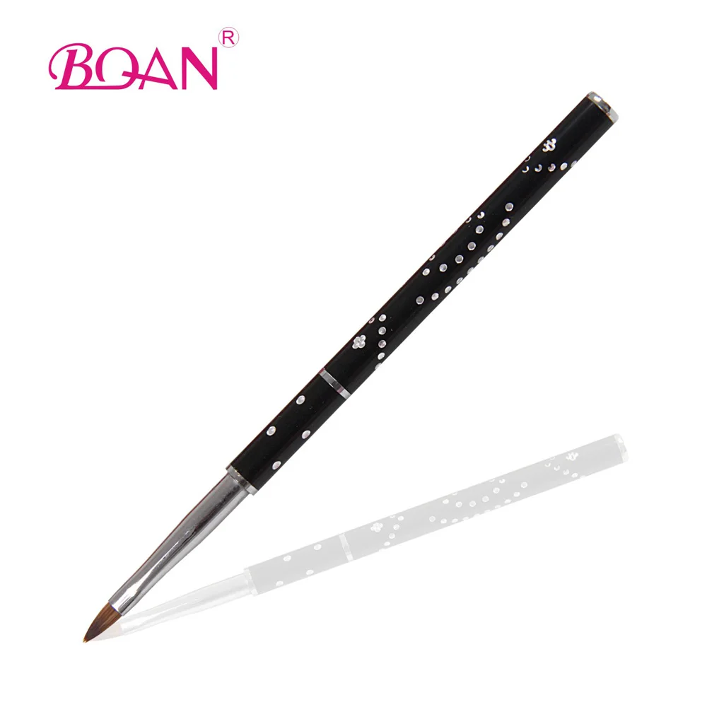 Buy Metal Handle Kolinsky Hair Brush Acrylic Nail Art