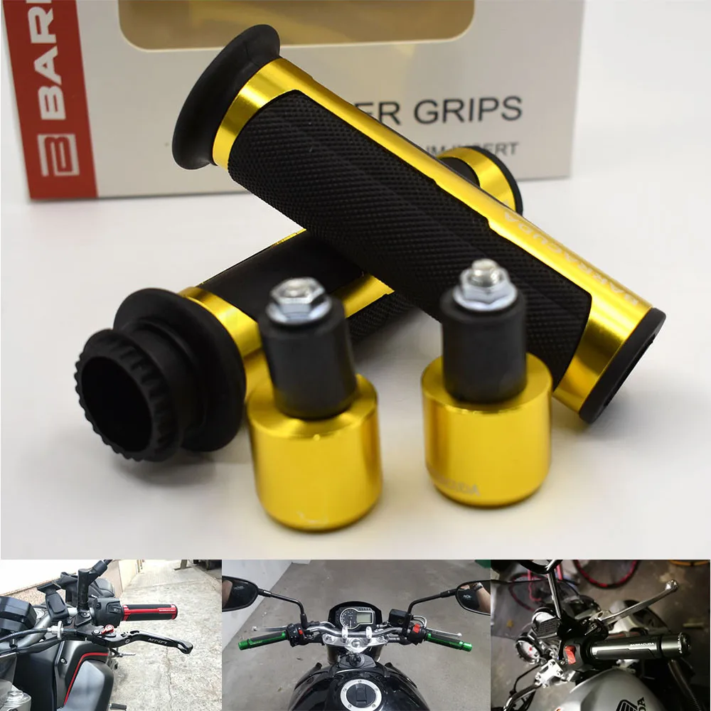 Для мотоцикла 7/8 ''рукоятка крышки/ручки руля CNC 22 мм Универсальный для Kawasaki Ninja 300R 300 EX300 08 09 12 250 250R