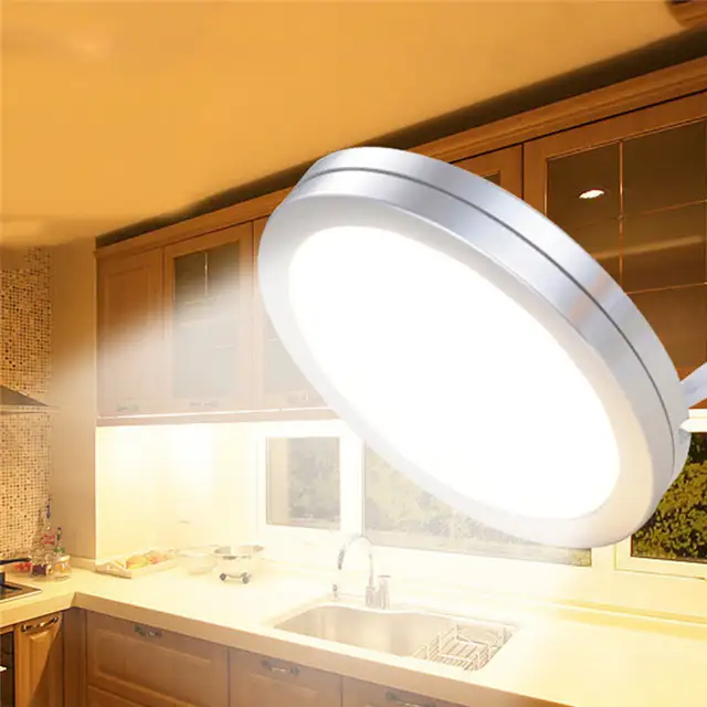 Us 8 43 32 Off Kaigelin 6 Pcs Under Cabinet Led Lighting 12v Furniture Wardrobe Round Rv Display Lights For Home Kitchen In Us 8 43 32 Off Kaigelin 6 Pcs Under Cabinet Led Lighting 12v Furniture Wardrobe Round Rv Display Lights For Home Kitchen In