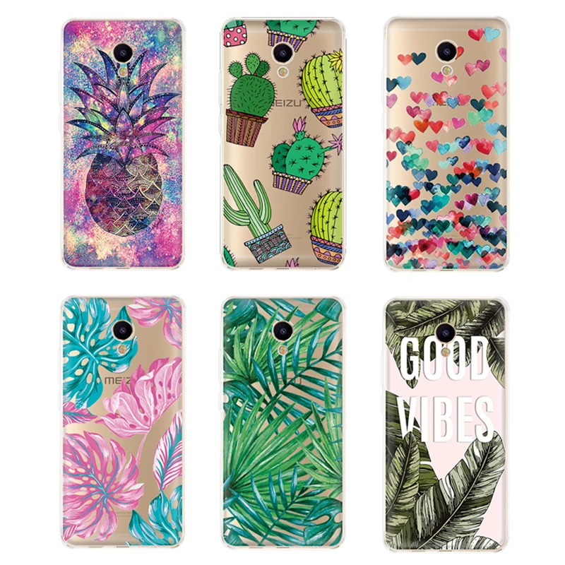 

EKDME Painted TPU Soft Silicone Case For Meizu M3 Note M3S Mini Back Phone Cover For Meizu M5C M5 M6 Note M5S M6S Silicone Case