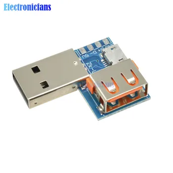 

USB Converter Standard USB Female to Male to Micro USB to 4P Terminal Adapter Board 2.54mm