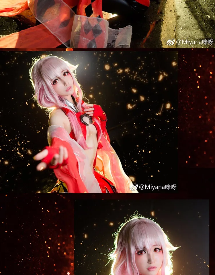 Guilty Crown Yuzuriha Inori, костюм для косплея, сексуальная искусственная кожа, красное платье, Униформа, карнавальные костюмы на Хэллоуин для женщин, одежда в стиле аниме, наряд