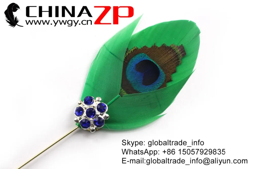 Handmade Feathers Brooch Pin  (117)