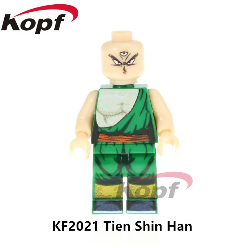 Супер Герои строительные блоки Kaio Shin Zamasu Android 13 Goku Ssj Xeno Dragon Ball серии Кирпичи игрушки для детей KF462 - Цвет: KF2021 Without Box