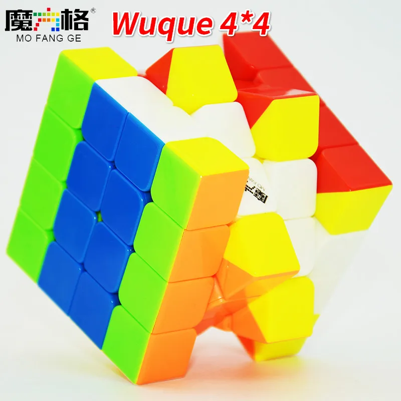 Cube mobile Wuque 4 couches 4x4x4 Speedcube Qiyi Cube magique Puzzle de vitesse Cubes livraison directe