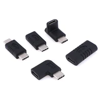 זווית ישרה זווית ישרה USB 3.1 סוג C מזכר לנקבה USB-C ממיר מתאם עבור טלפון חכם עבור סמסונג (4)