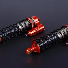 1/5 Масштаб rc участники Бахи Rovan LT запасные части, автомобиль с запасными частями, LT детали задней подвески, изготовленные из сплава на станке с ЧПУ комплект амортизаторов с буфером Шапки 87082