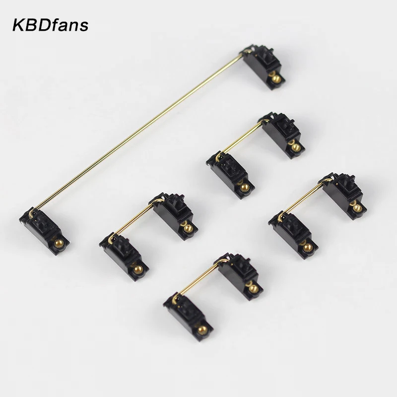 

KBDfans Gold Plated screw stabilizers 2U/3U/6U/6.25U/7U PCB PCB mount