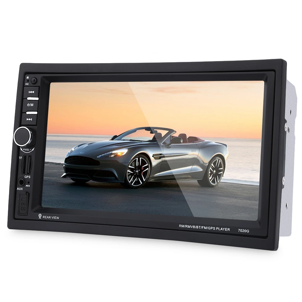 

OllyMurs 7020G 7 inch Car Audio Stereo MP5 Player 12V Auto Video Remote Control GPS Navigation Function XL-99
