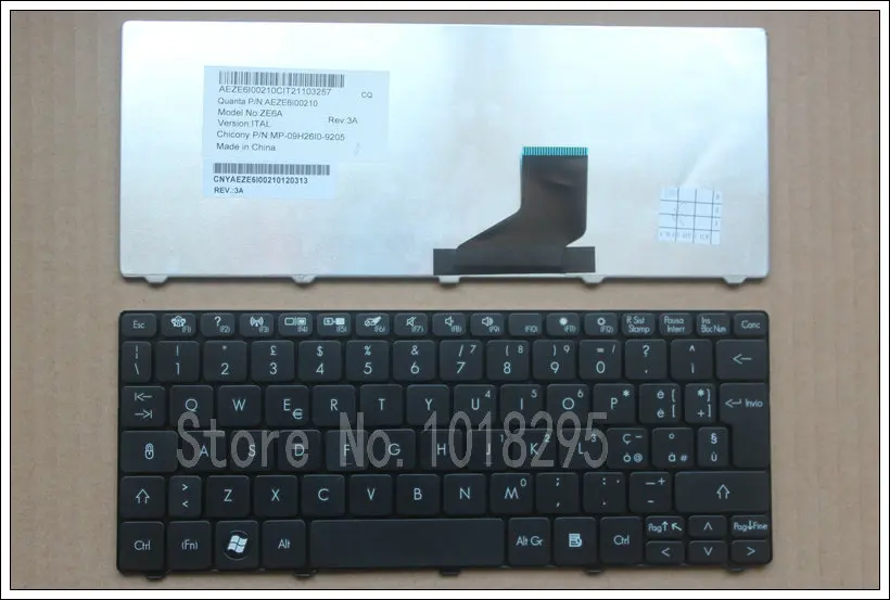  Italy laptop Keyboard for Gateway Mini LT21 LT2100 LT32 LT320 Packard Bell Dot SE SE2 S-E3 ZE6 ZH9 