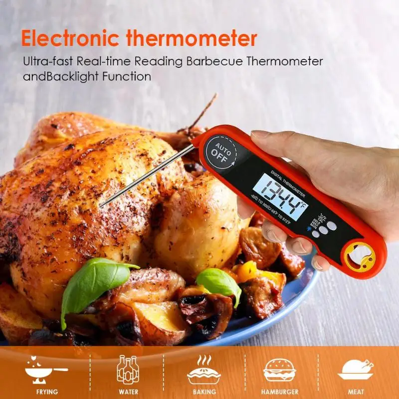 Цифровой мясо барбекю термометр Ультра быстрый барбекю Кухонный Термометр инструмент