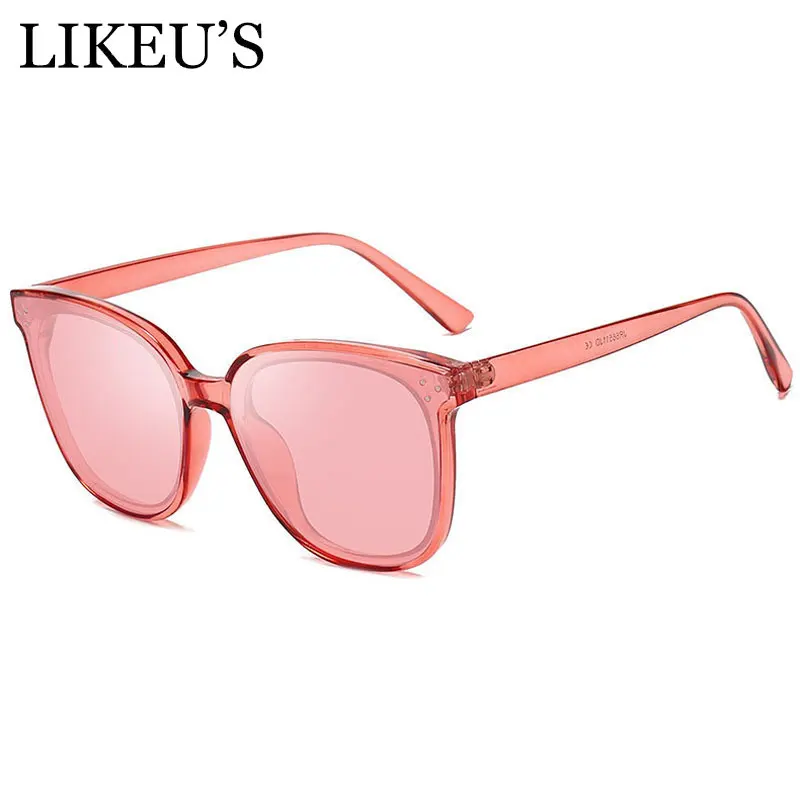 Женские солнцезащитные очки LIKEU'S брендовые Lunette Femme с заклепками UV400|Женские
