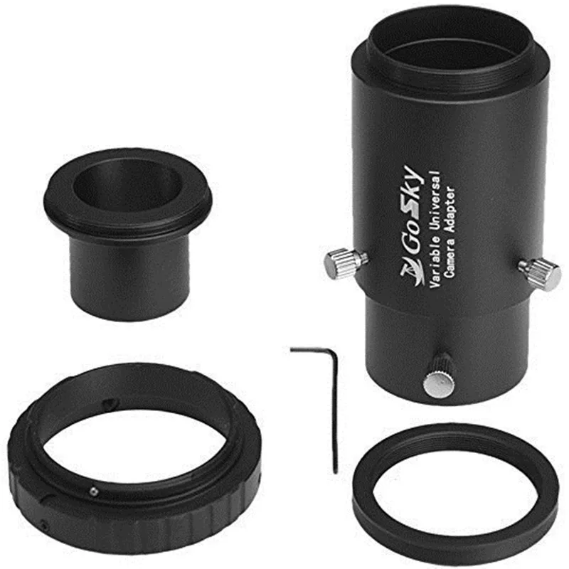 Цена за Deluxe Камеры Телескопа Адаптер Комплект для Canon EOS/Rebel DSLR Премьер Подходит 1.25 "Телескопов Принимает 1.25" окуляры Цена за Deluxe Камеры Телескопа Адаптер Комплект для Canon EOS/Rebel DSLR Премьер Подходит 1.25 "Телескопов Принимает 1.25" окуляры