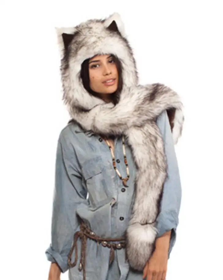 animal hat carton cut winter women cap 1