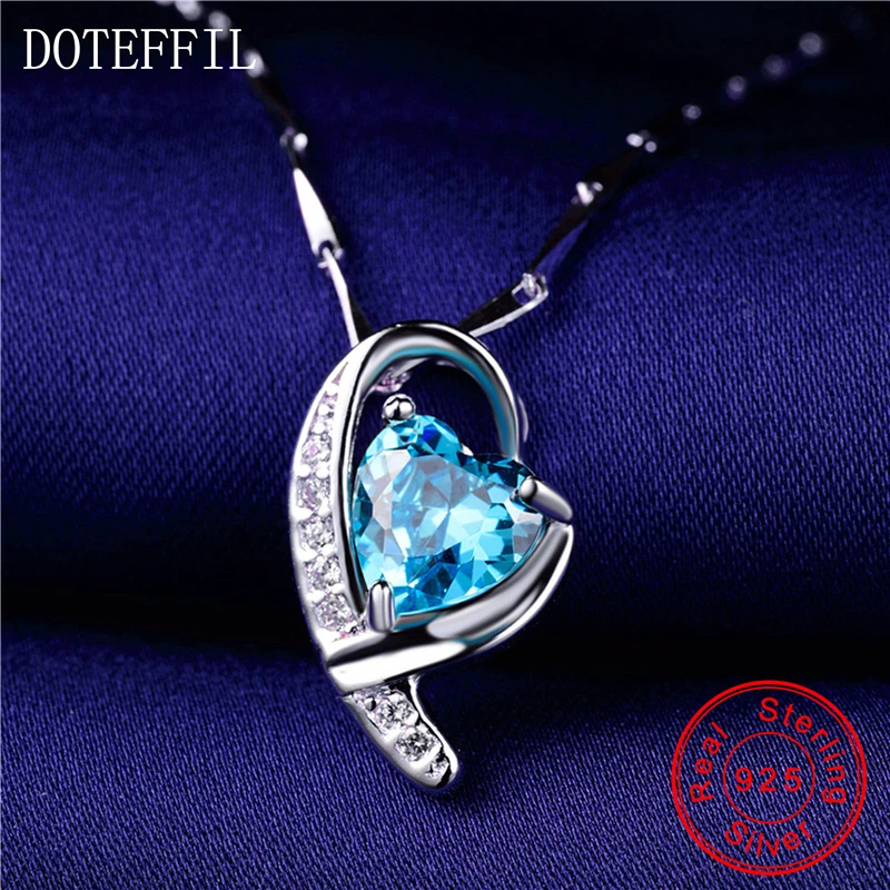 Цепочка DOTEFFIL из серебра 925 пробы 18 дюймов|fashion jewelry|jewelry fashionluxury jewelry |
