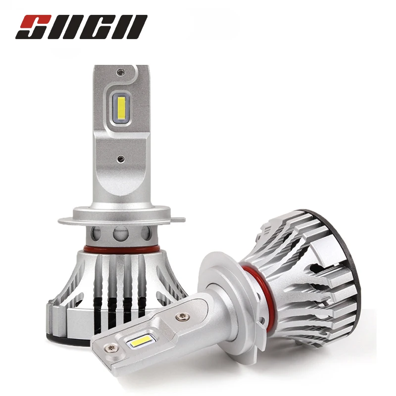 

SNCN 2pcs F2 Headlight Bulbs LED Car Light 9005/HB3 9006/HB4 H4/9003/HB2 Hi/Lo H7 Headlamp H8 H9 H11 Auto Fog Lamp 72w 12000Lm