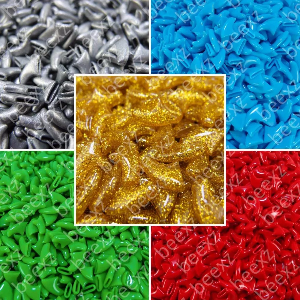 100pcs Soft Nail Caps for Cats + 5x Adhesive Glue + 5x Applicator /* XS, S, M, L, cover, cat, paw, claw, zot */ 5