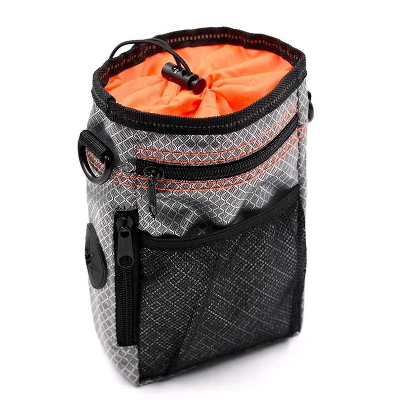 Оранжевый Портативный Pet сумка для обучения собаки Светоотражающая закуска награда открытый мешок для обучения с регулируемый пояс - Цвет: Orange