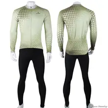 Флисовая велосипедная Джерси осенняя одежда для езды на велосипеде PALADIN с длинными рукавами велосипедные майки Мужская велосипедная гоночная одежда