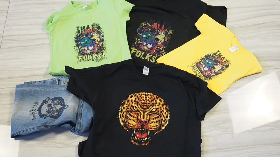  Automatic A3 size DTG garment T-Shirt Printer fo sweater Jeans Children's garmetn printing