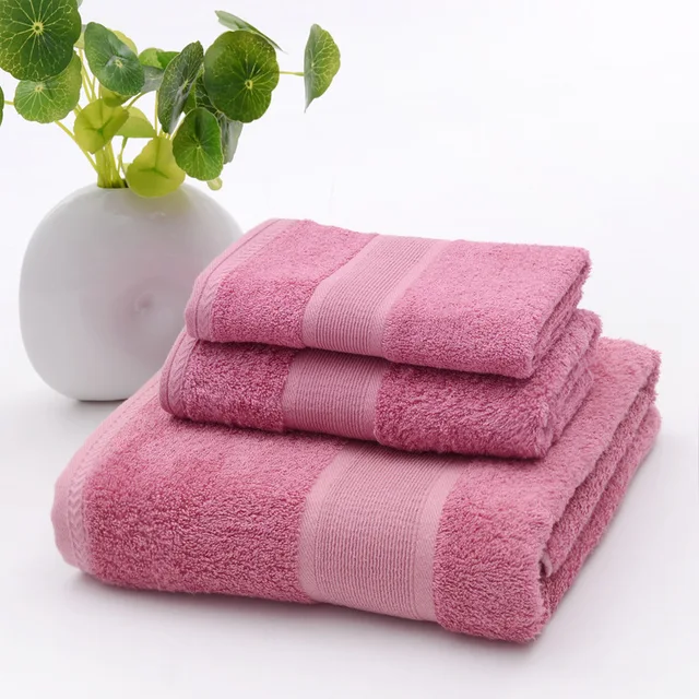 2018 antibacterial pink bathroom towel sets bamboo beach bath towels for adults luxury face body wash cloth shower towels 3 pcs - Pink Bathroom Towels 2018 antibacterial pink bathroom towel sets bamboo beach bath towels for adults luxury face body wash cloth shower towels 3 pcs - Pink Bathroom Towels