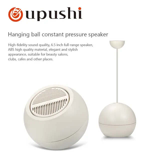 Us 79 0 Oupushi Cl653 10w Indoor Background Music Hang Ceiling Speaker For Pa System And Shops Coffee Shop Church Public Places In Soundbar From