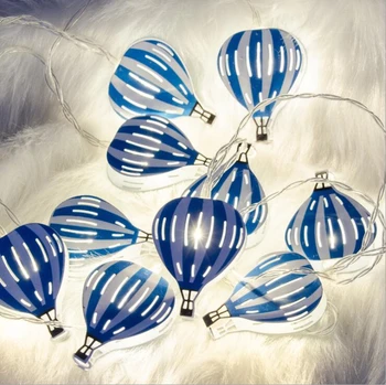 

Wholesale- 10 Leds Warm White Wood Cute Heart Shapes Romantic LED String Light For Festive Christmas Birthday Wedding Party