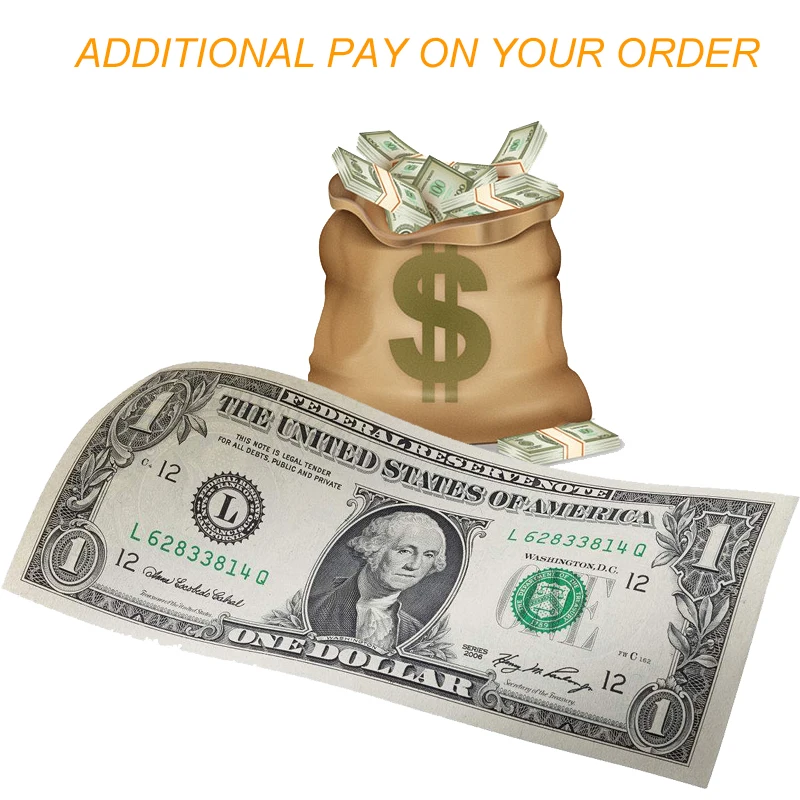 

Additional Pay on Your Order Extra Fee