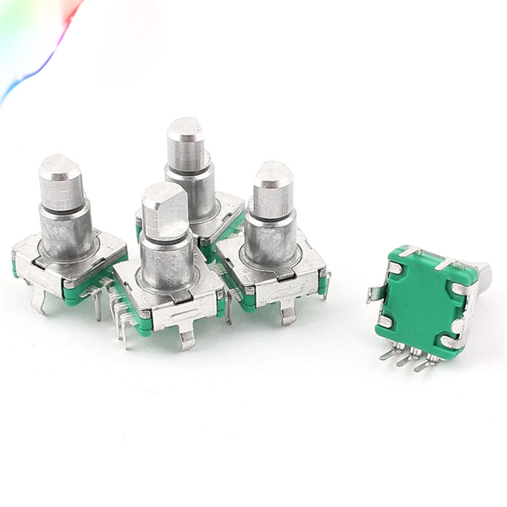 

5pcs 6mm Rotary Encoder Push Button Switch Keyswitch Electronic Components